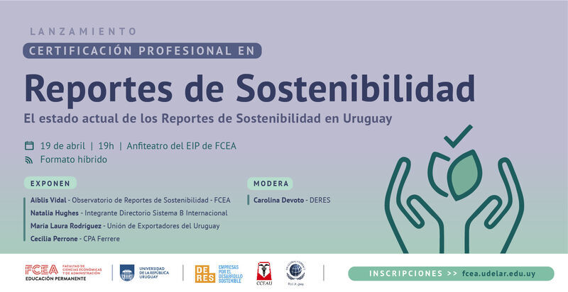 #CampusDERES | Certificación Profesional en Reportes de Sostenibilidad – FCEA