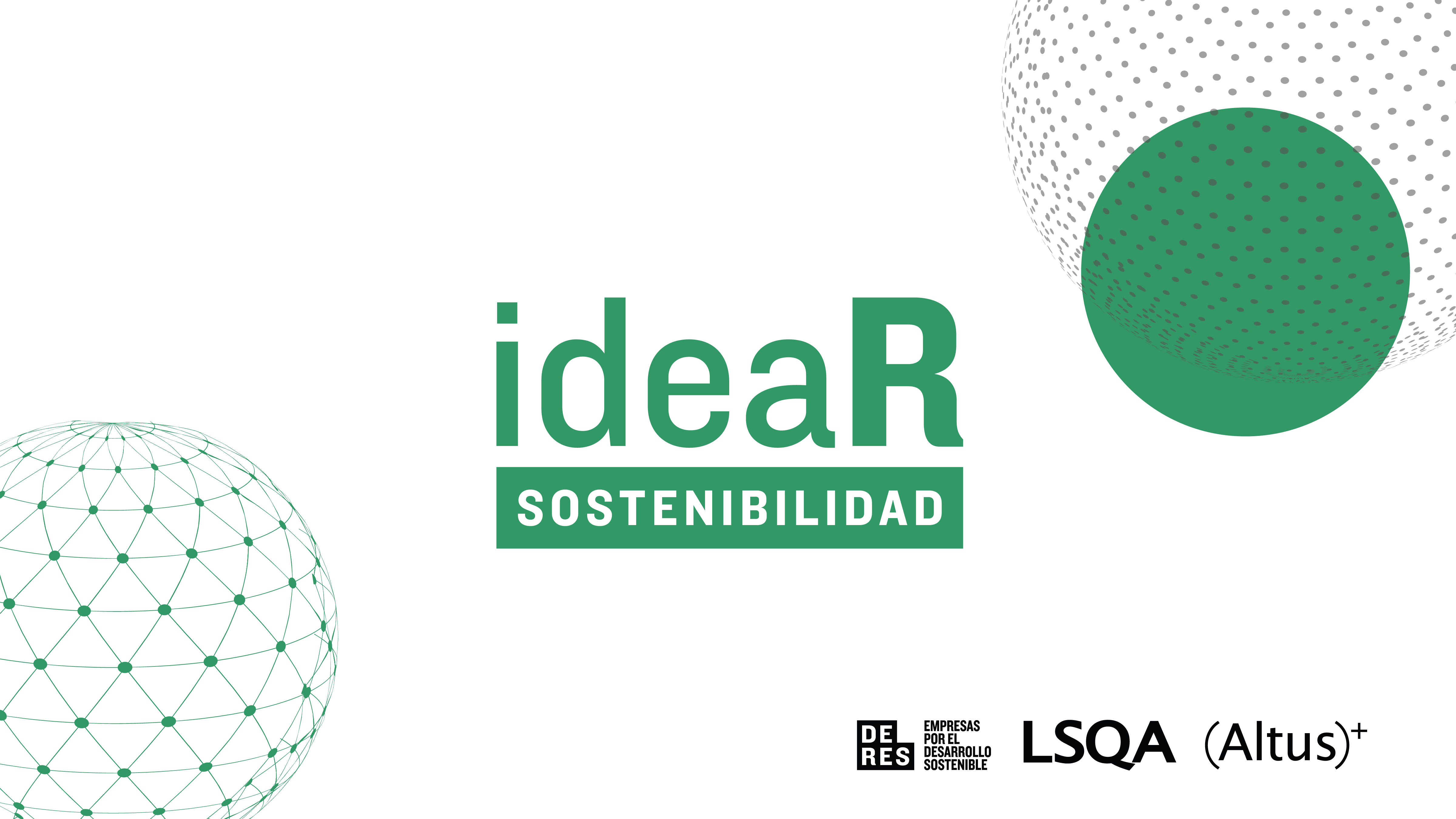 Lanzamos el Programa IdeaR Sostenibilidad