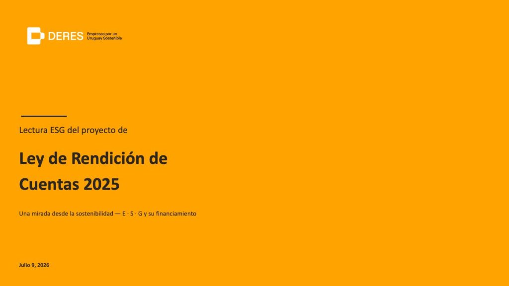 Ley de rendición de cuentas 2025
