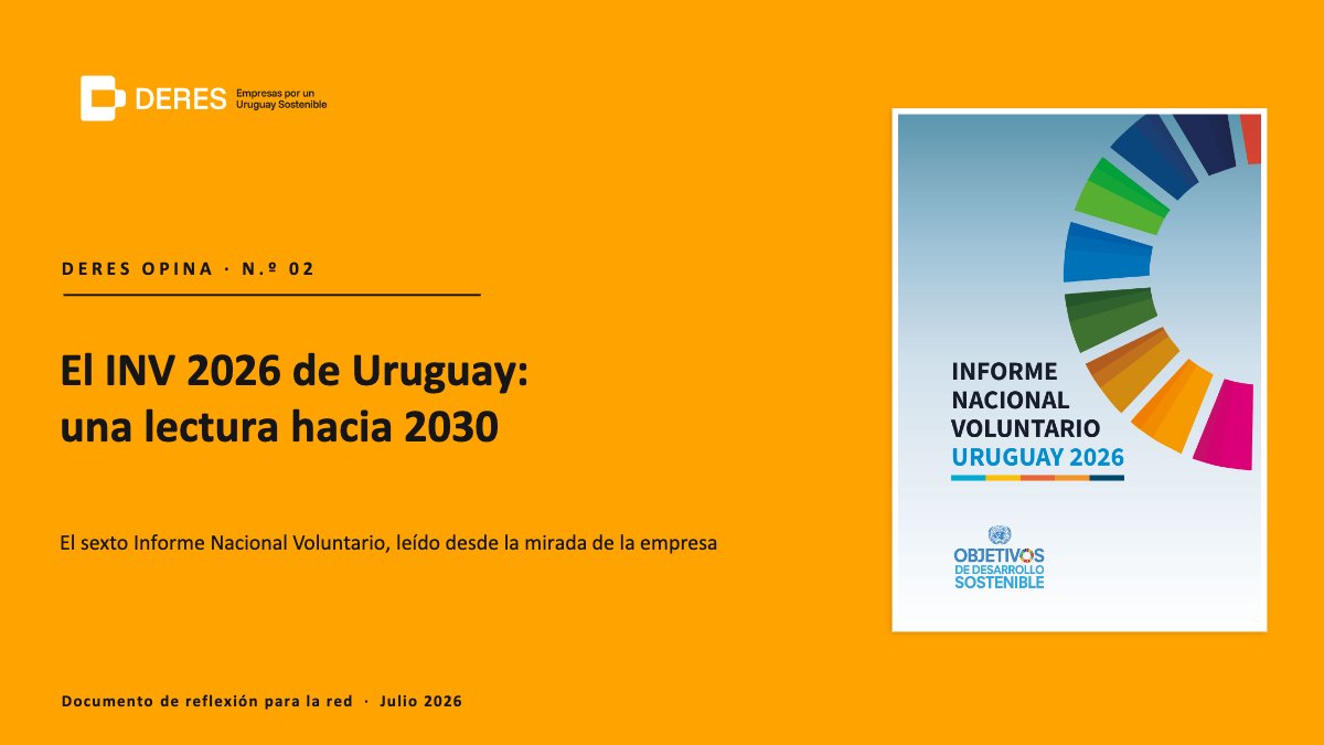 El INV 2026 de Uruguay; una lectura hacia 2030