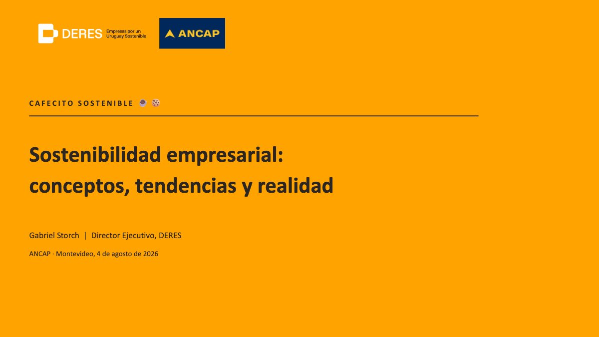 Sostenibilidad empresarial: conceptos, tendencias y realidad