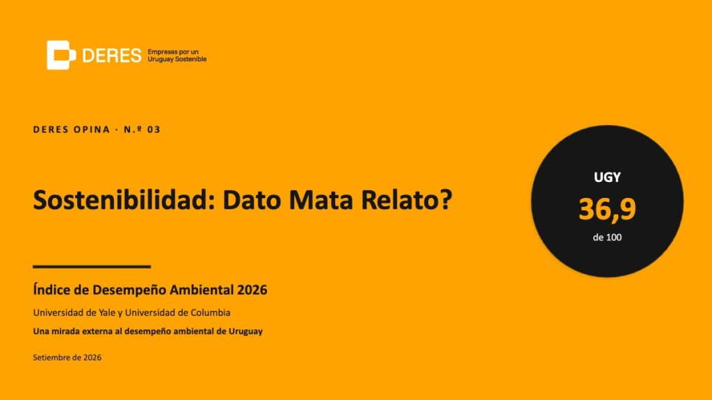 Sostenibilidad: Dato Mata Relato?