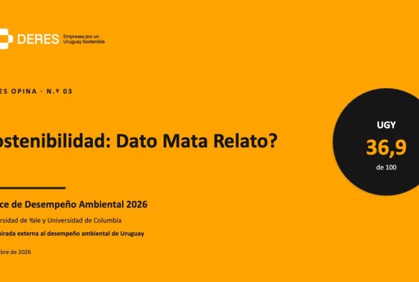 Sostenibilidad: Dato Mata Relato?