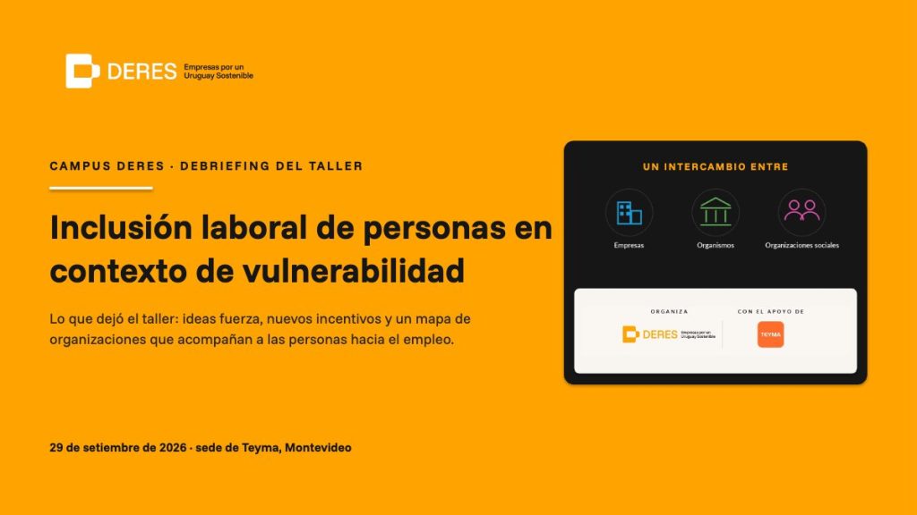 Inclusión laboral de personas en contexto de vulnerabilidad
