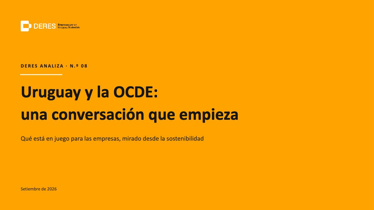 Uruguay y la OCDE: una conversación que empieza